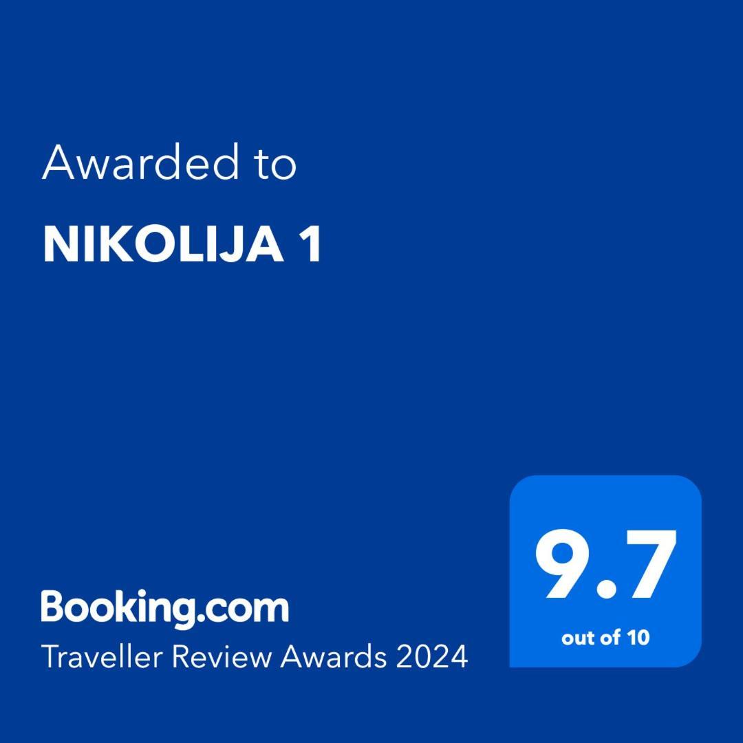 Nikolija 1 Apartman Bajina Basta Kültér fotó